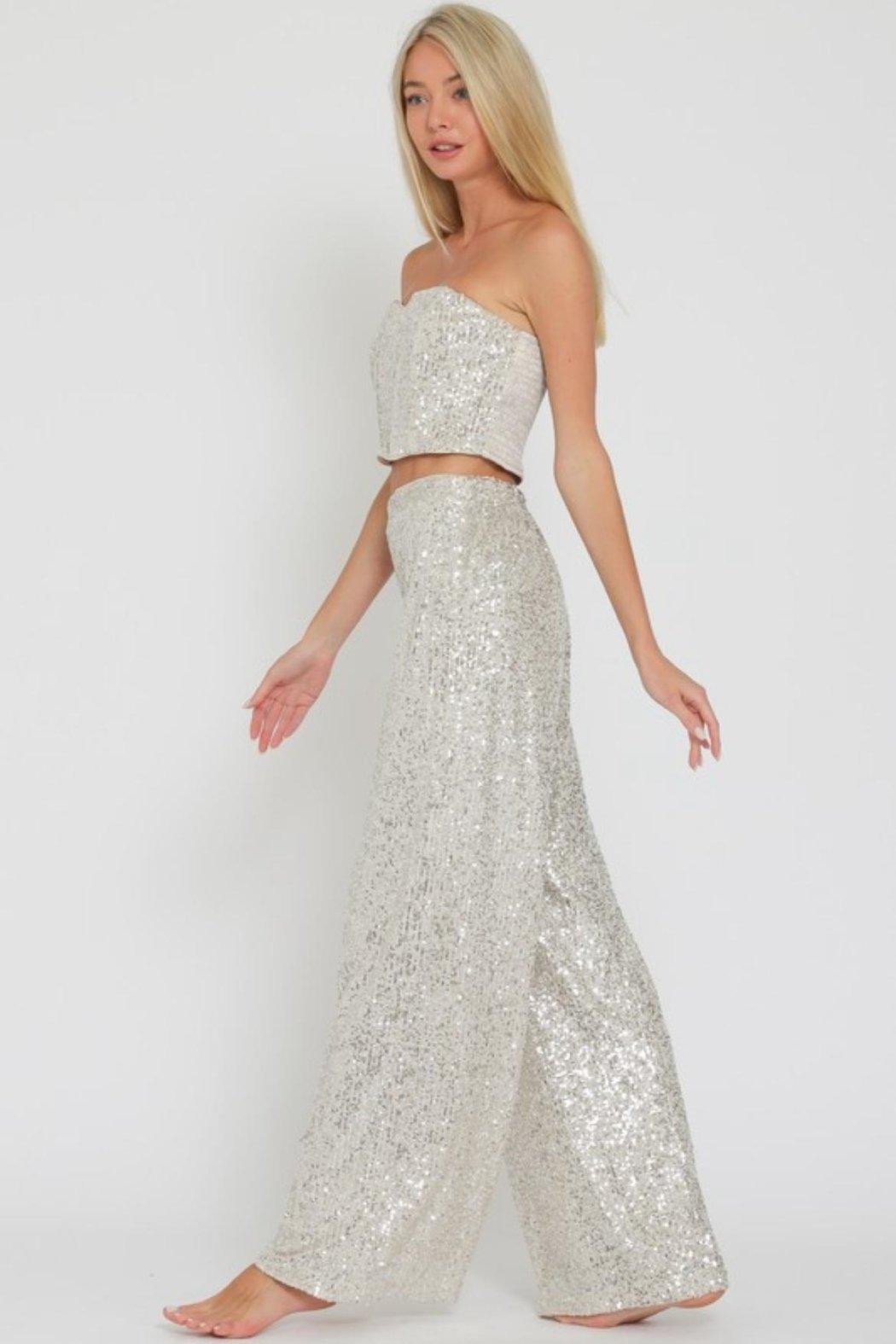 Sequin Pants Set Product Image