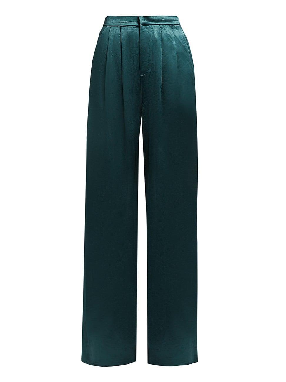 Womens Paris Pleated-Front Trousers Product Image