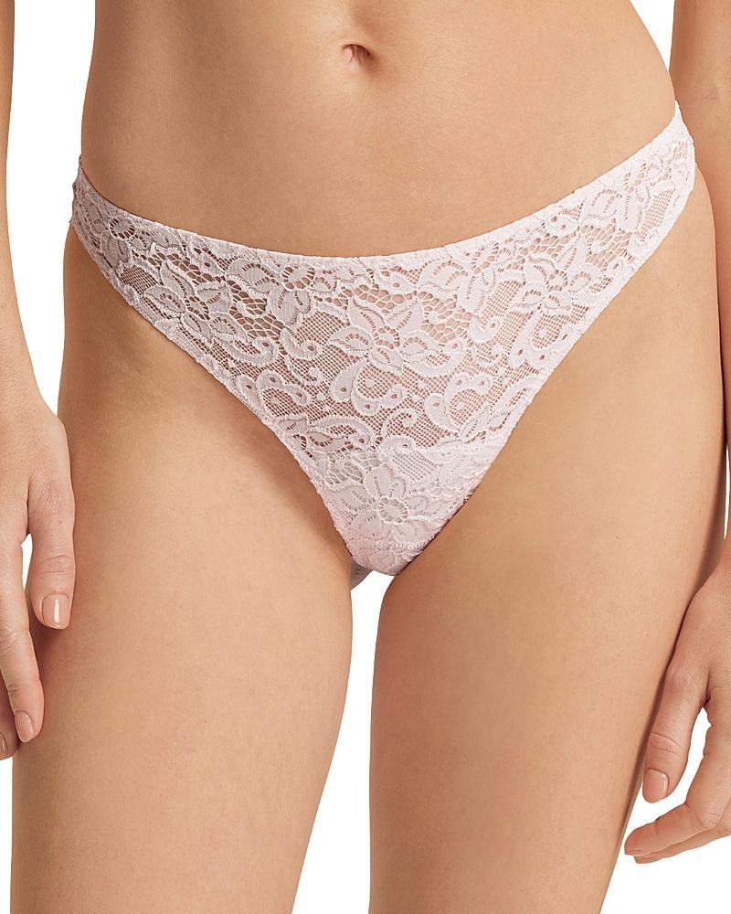 Hanro Luxury Moments Lace Thong Product Image