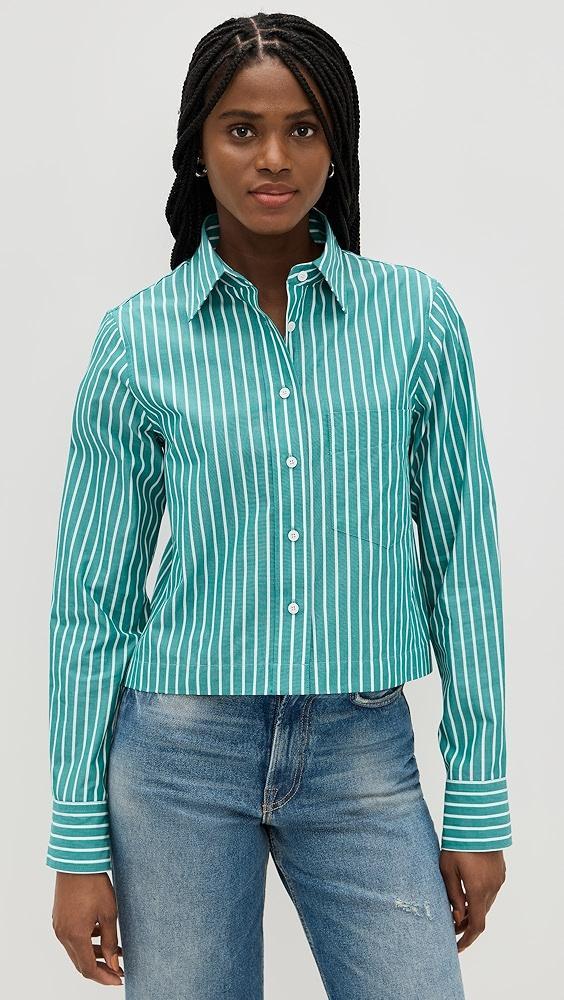 Closed Cropped Classic Shirt | Shopbop Product Image