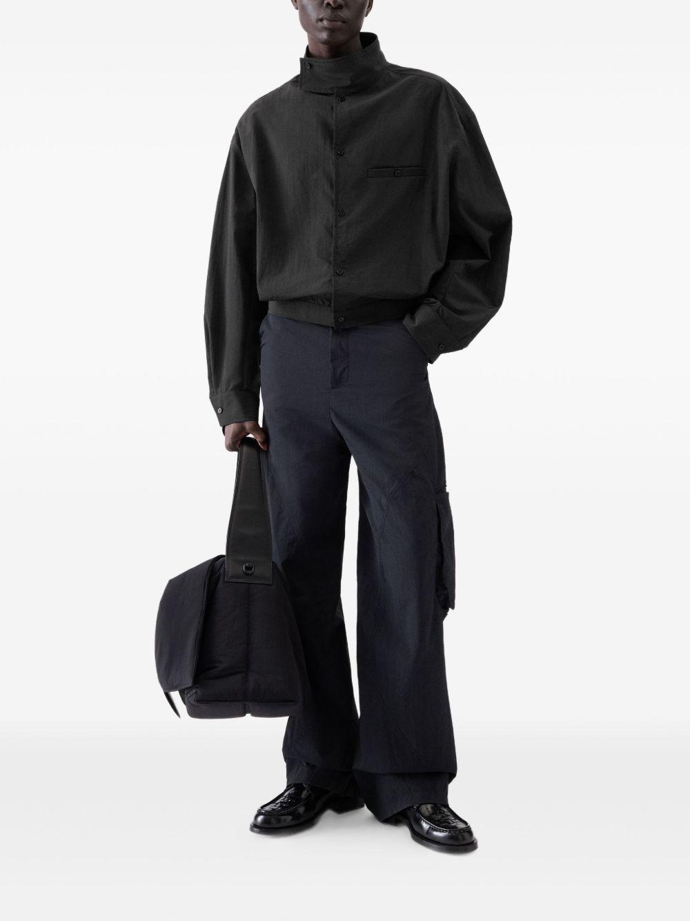 cropped button-up jacket Product Image