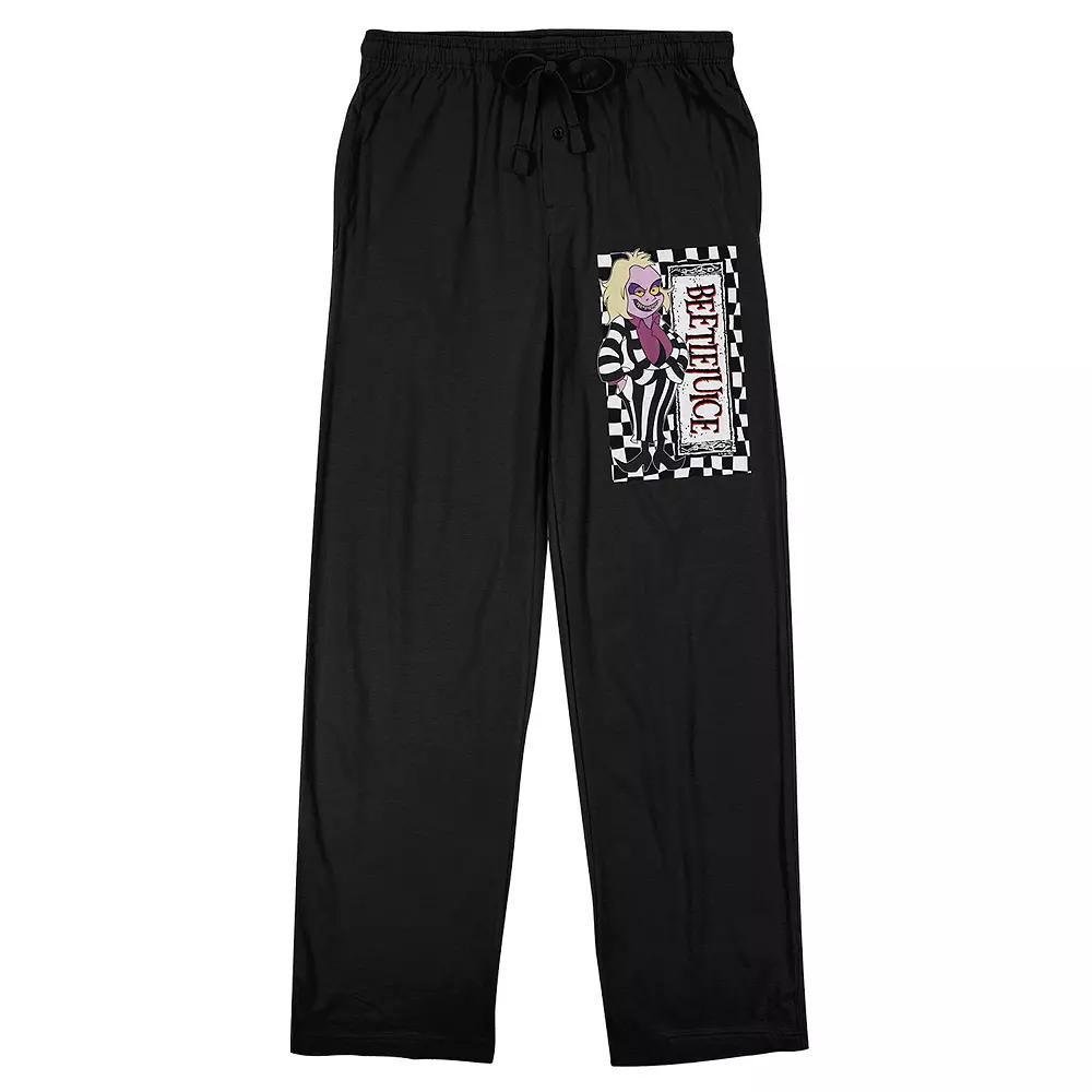 Men's Beetlejuice Animated Pajama Pants,  Product Image