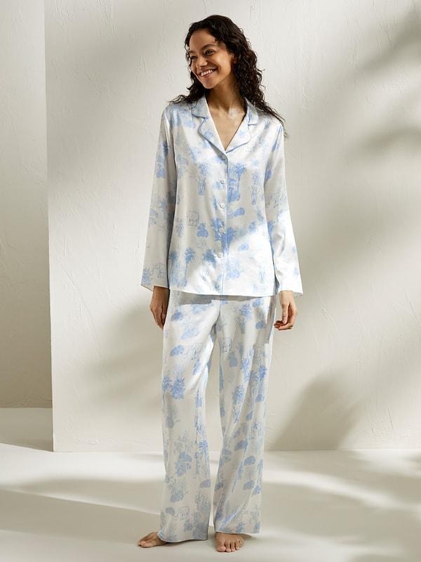 La Terra Long Pajama Set Product Image