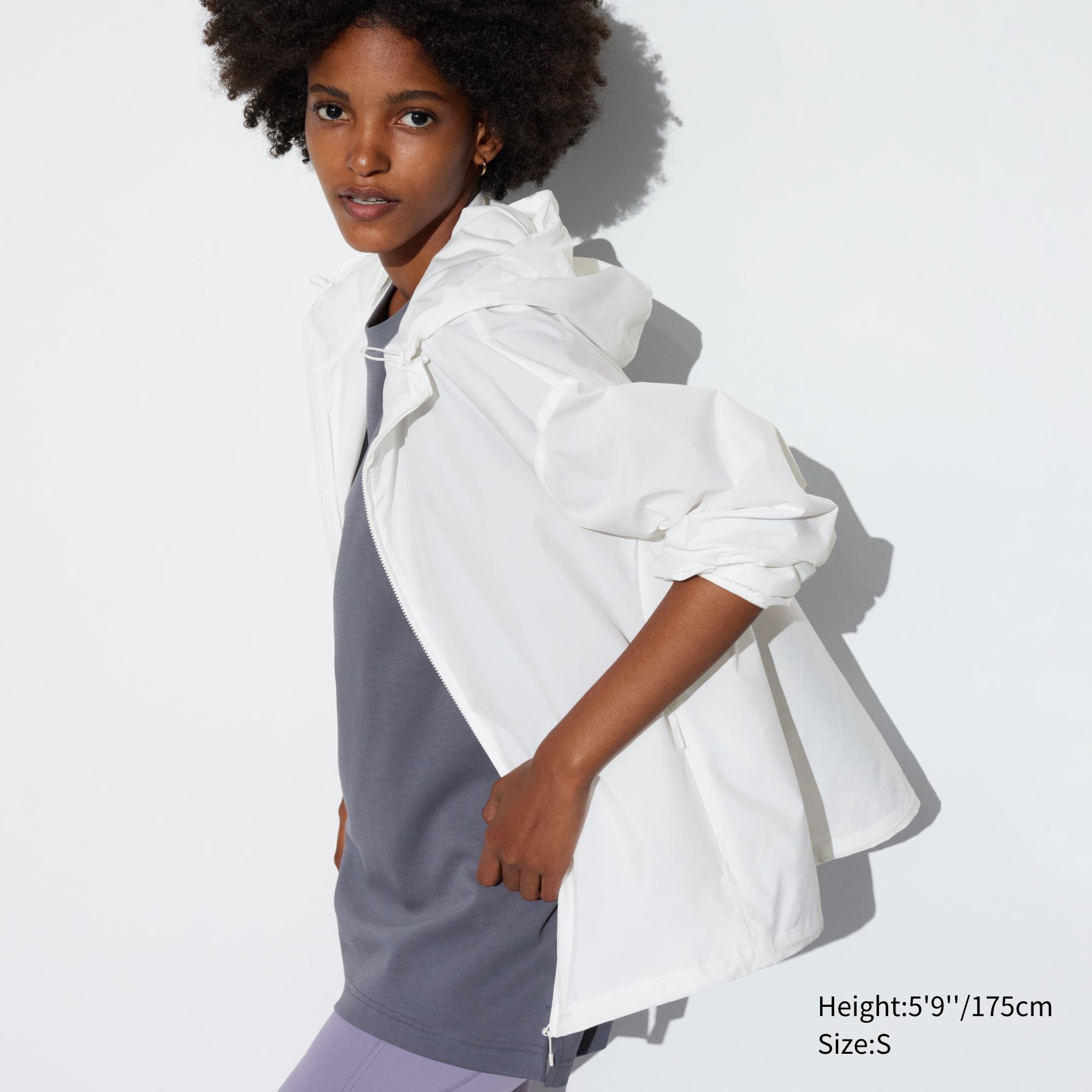 Womens Pocketable Uv Protection Parka with Water-Repellent Off White XS UNIQLO US Product Image