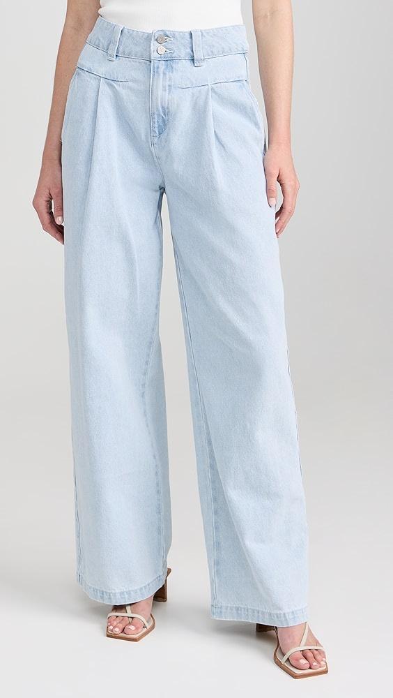 ABRAND Pleated Iris Pants | Shopbop Product Image