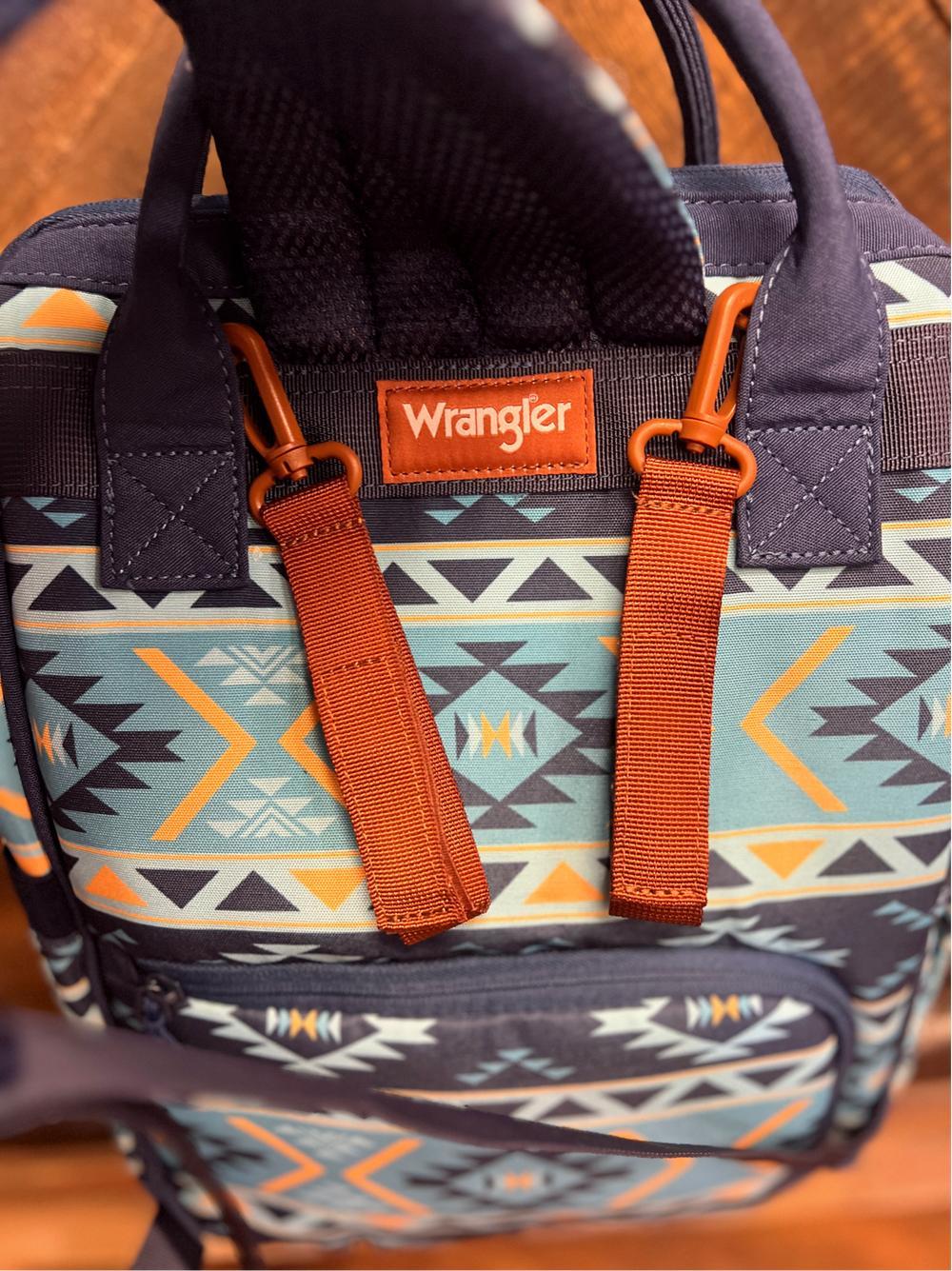 The Original Wrangler Diaper Bag -Navy & Blue Product Image