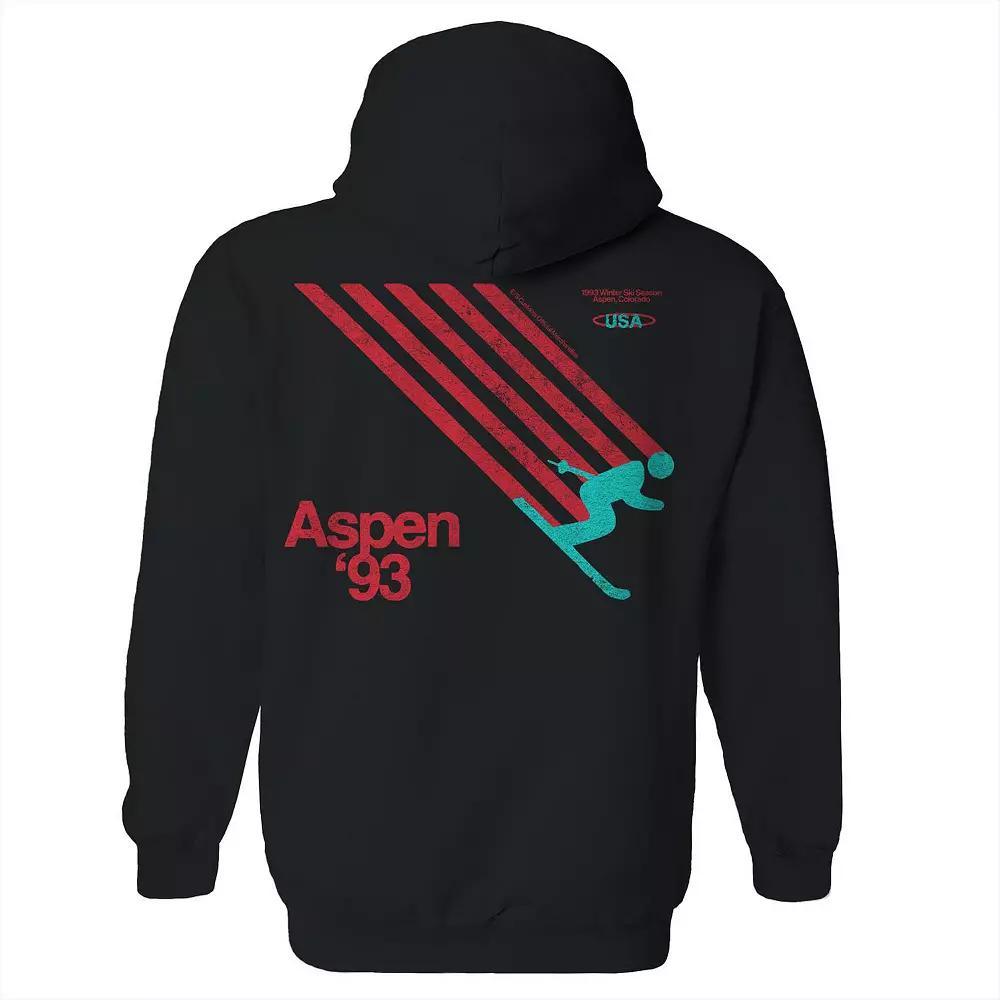 Men's Vail Black Graphic Hoodie, Adult Unisex,  Product Image