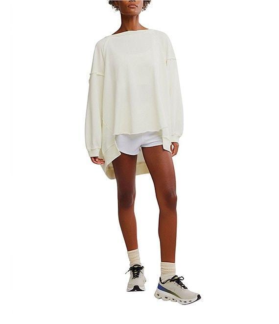 FP Movement One To Beat Boat Neck Long Sleeve Pullover Product Image