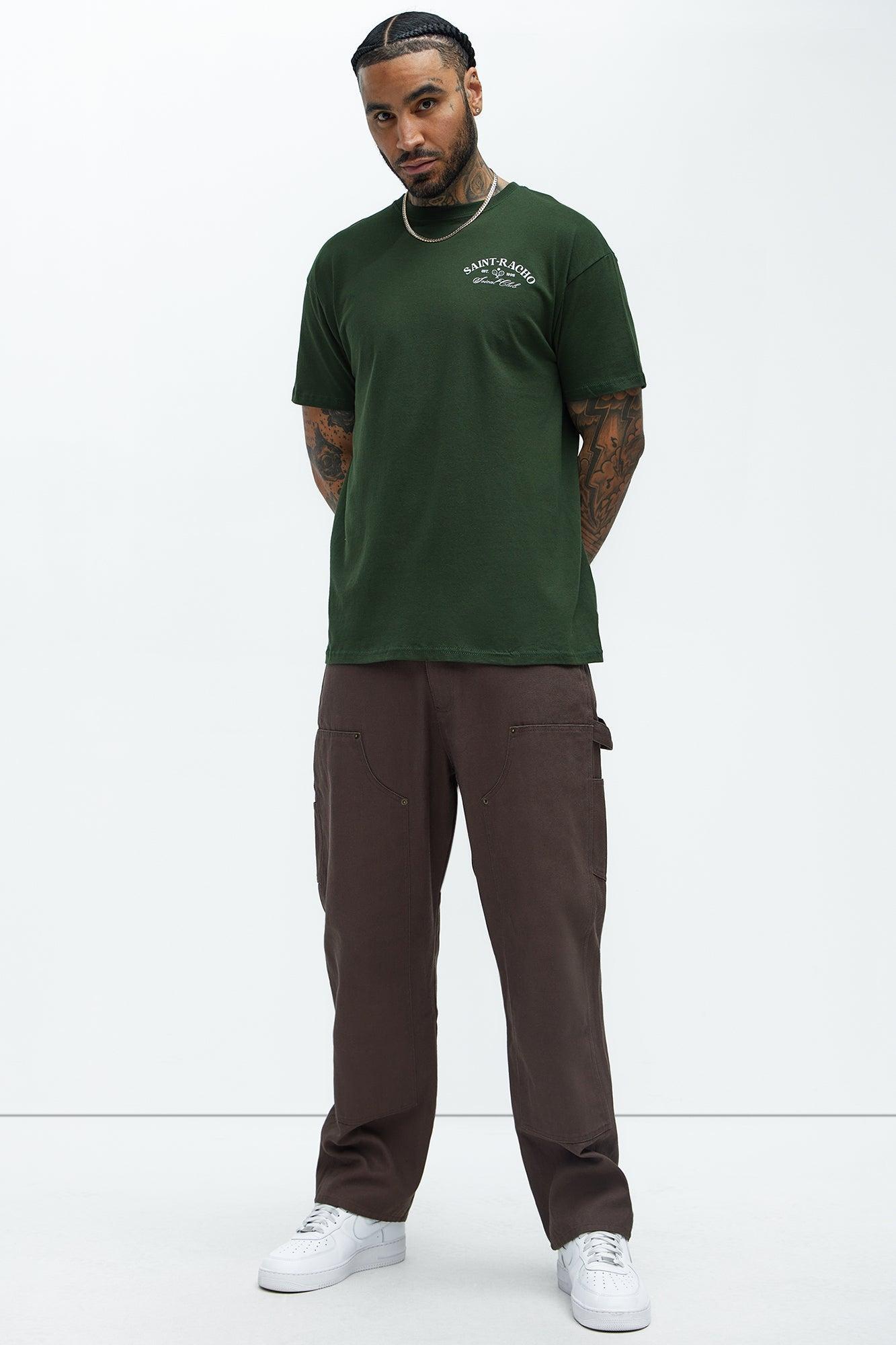 Saint Racho Social Club Short Sleeve Tee - Green Product Image