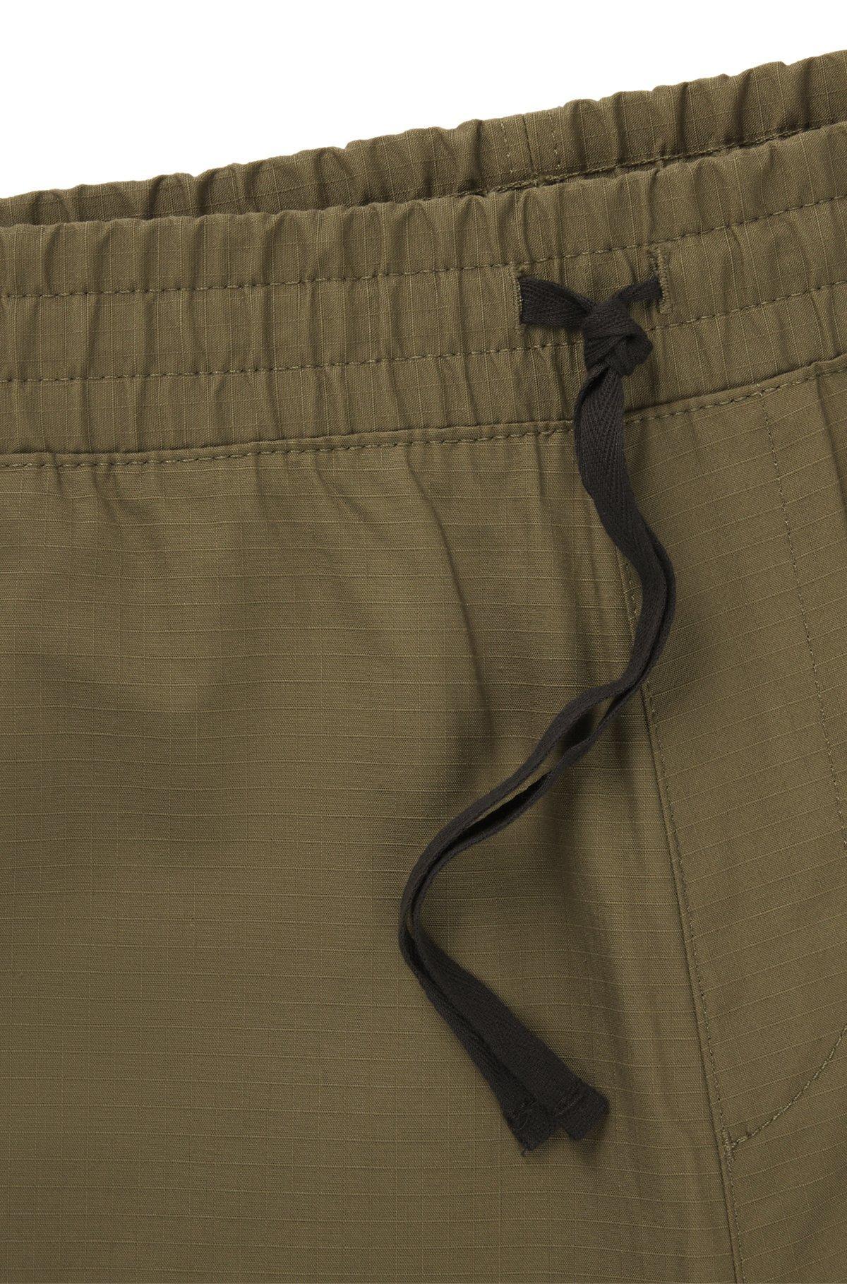 Tapered-fit trousers in structured cotton Product Image