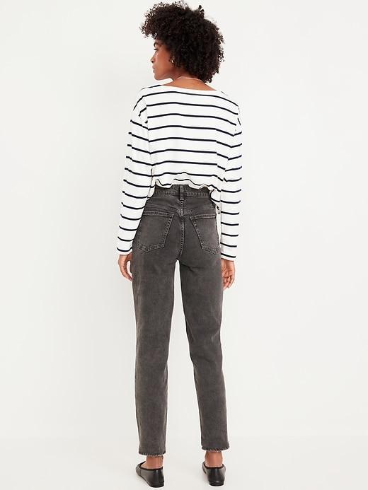 High-Waisted OG Straight Ankle Jeans Product Image