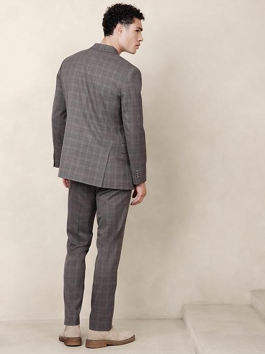 Tailored-Fit Glen Plaid Suit Jacket Product Image