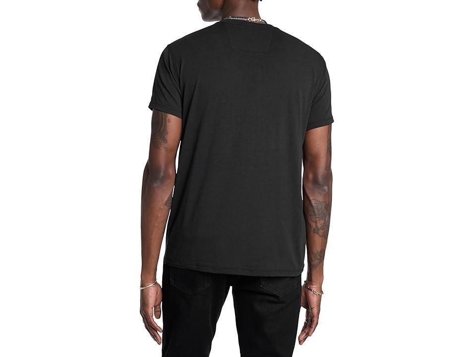 John Varvatos Peace Embroidery Tee KG6627F24 Men's Clothing Product Image