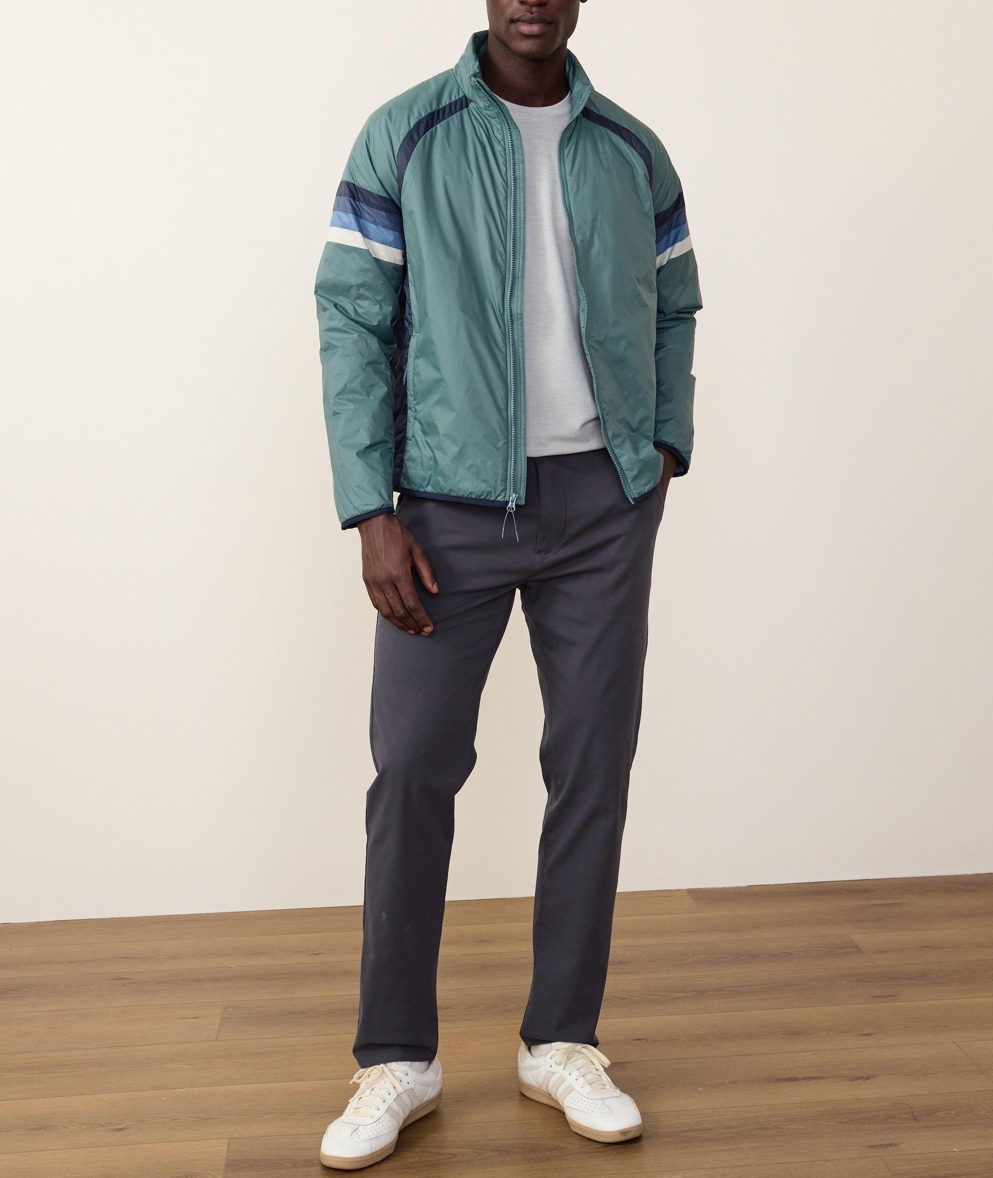 Lightweight Varsity Puffer Product Image