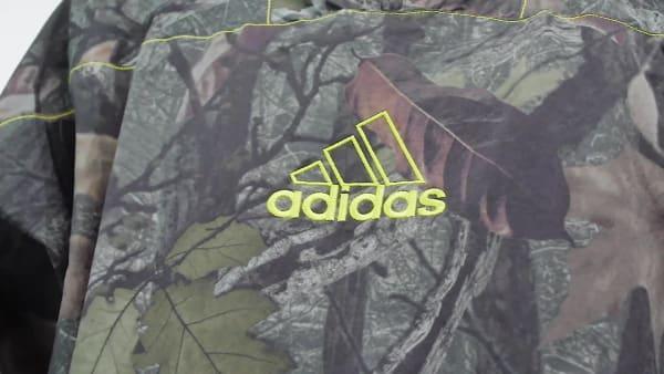 adidas Camo Jacket Q1 Olive Strata L Mens Product Image