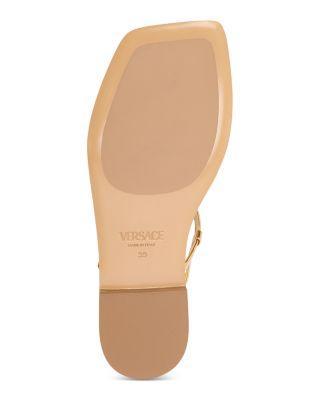 Women's Leather T Strap Sandals Product Image