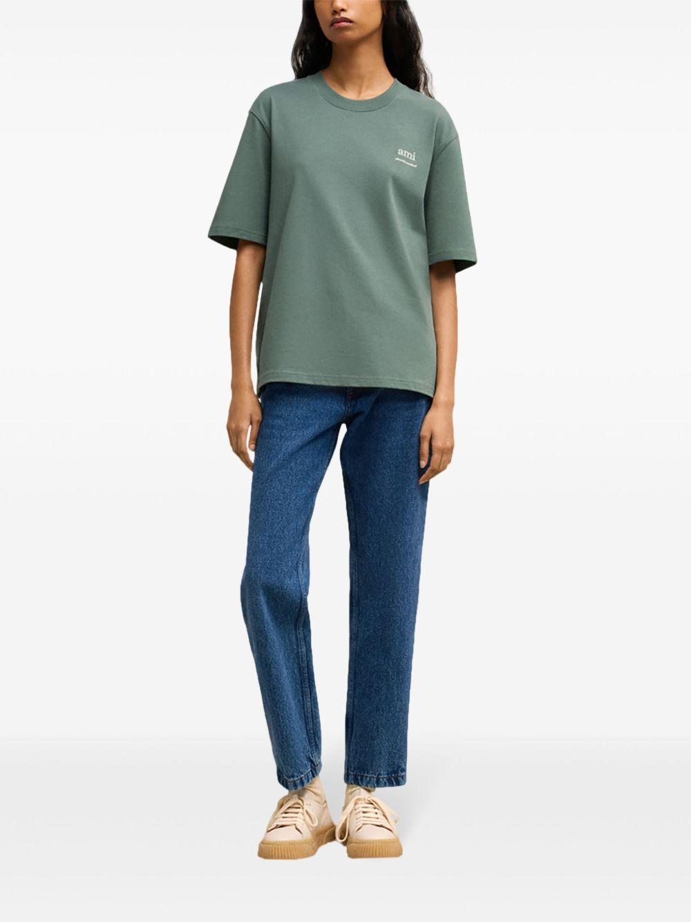 AMI ALEXANDRE MATTIUSSI T-shirt Beige In Antique Clay Product Image