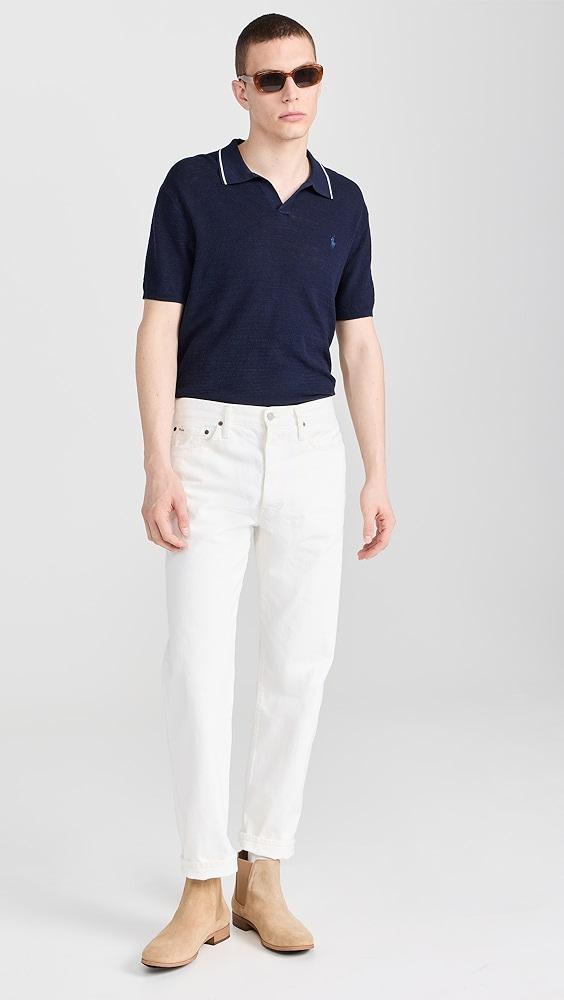 Polo Ralph Lauren Cotton Linen Sweater Polo | Shopbop Product Image