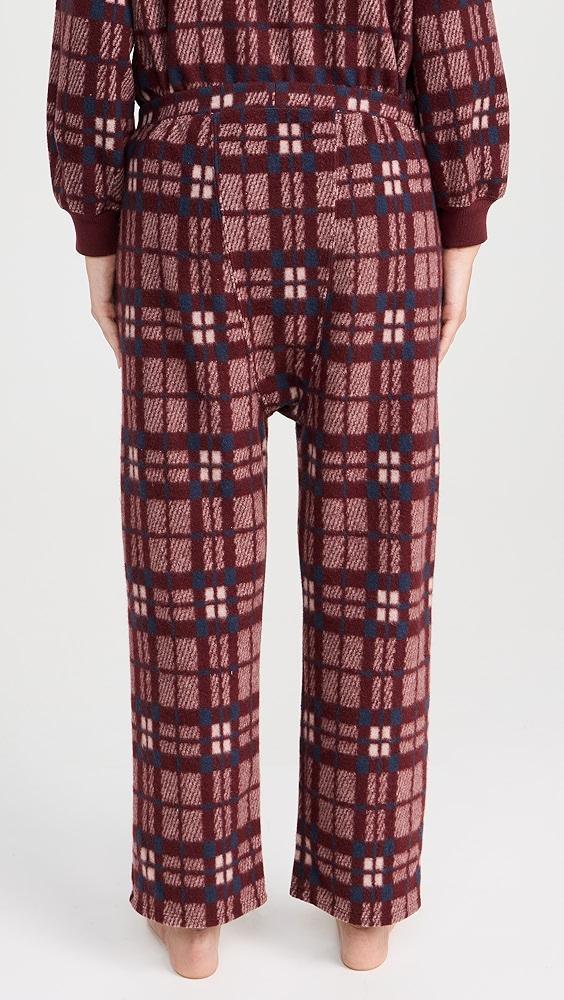 THE GREAT. The Plush Fleece Pajama Pants | Shopbop Product Image