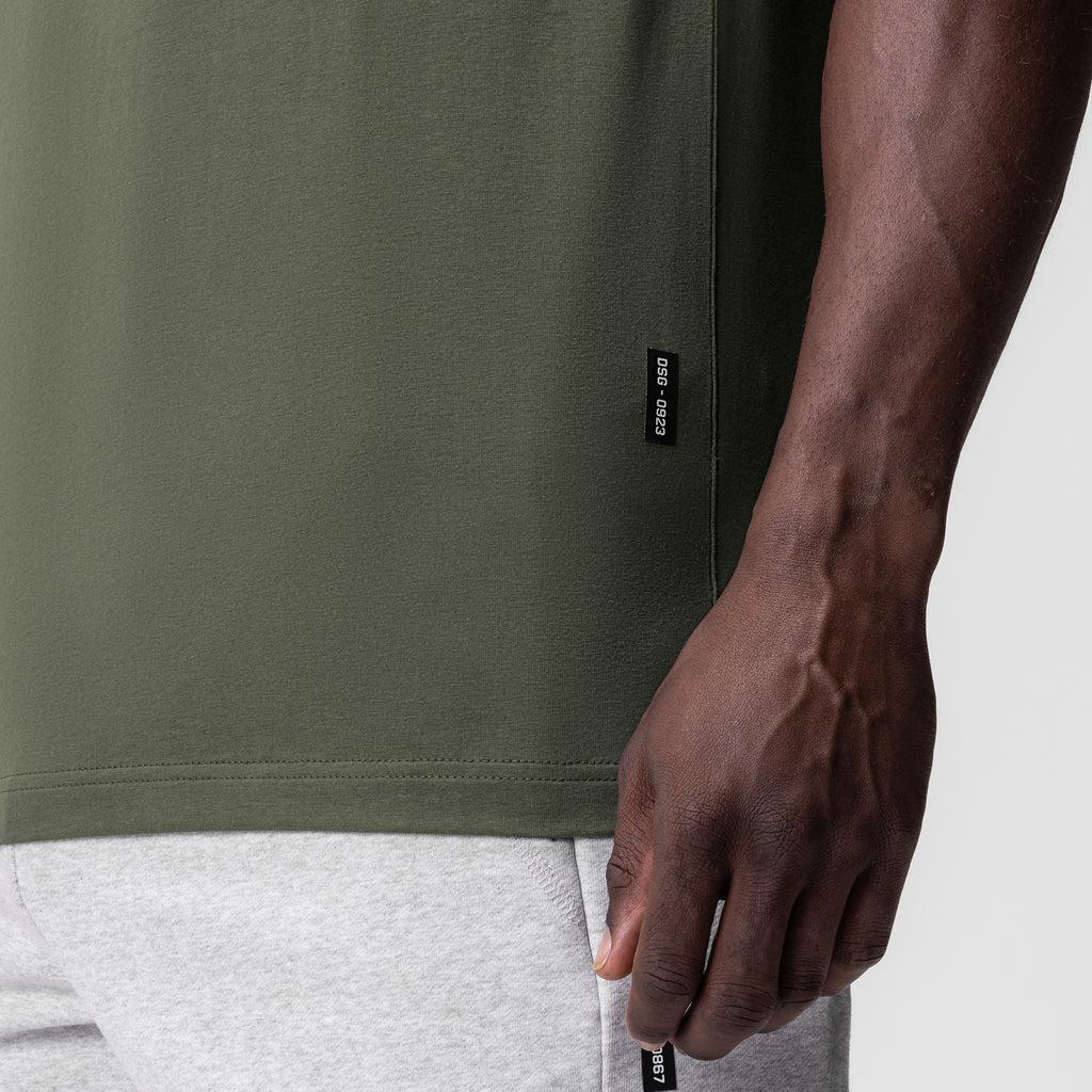 0839. 3D-Lite® 2.0 Lycra® Fitted Tee - Space Grey "OTWR" Product Image