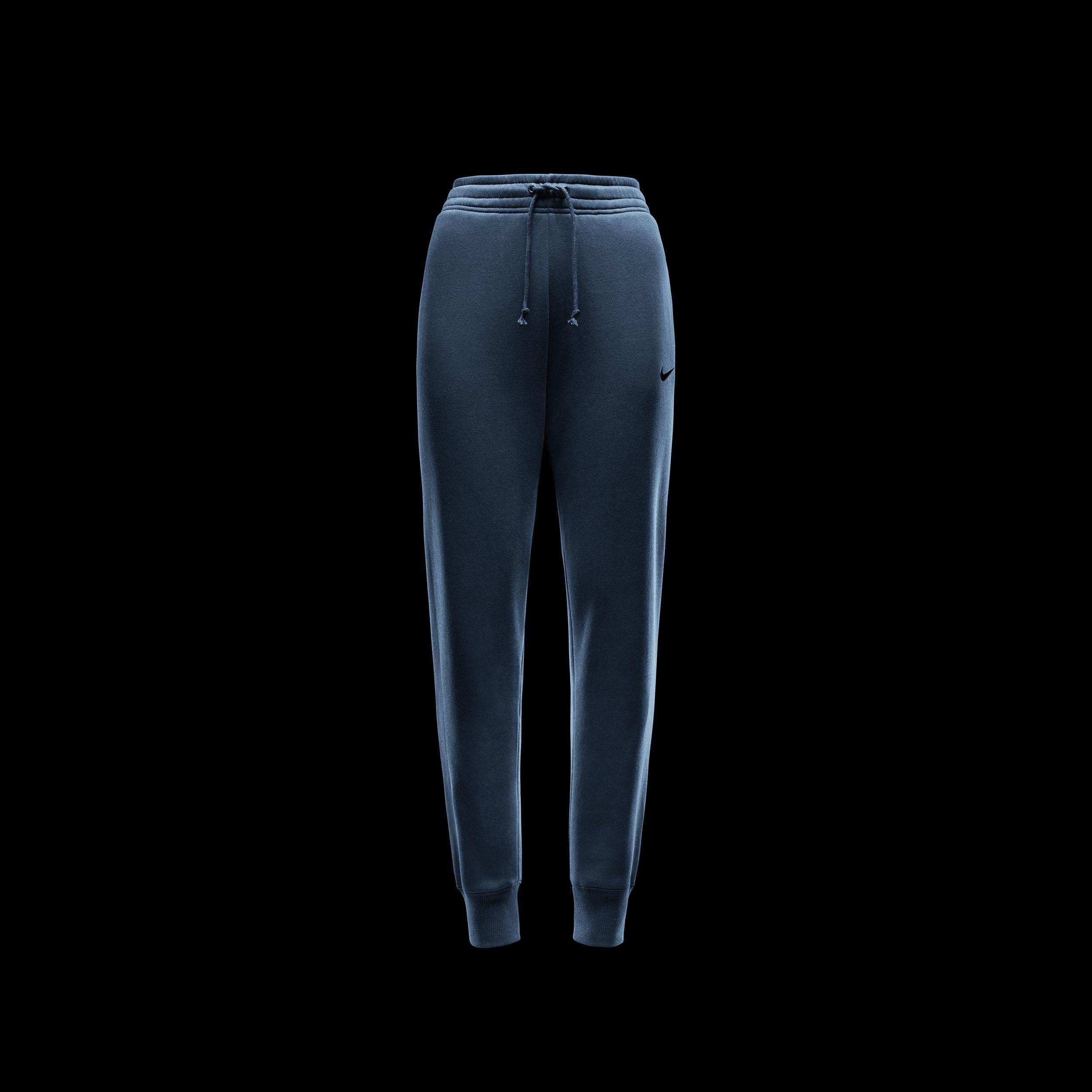 Nike Womens Nike NSW Phoenix Fleece MR Pants - Womens Armory Navy/Sail Product Image