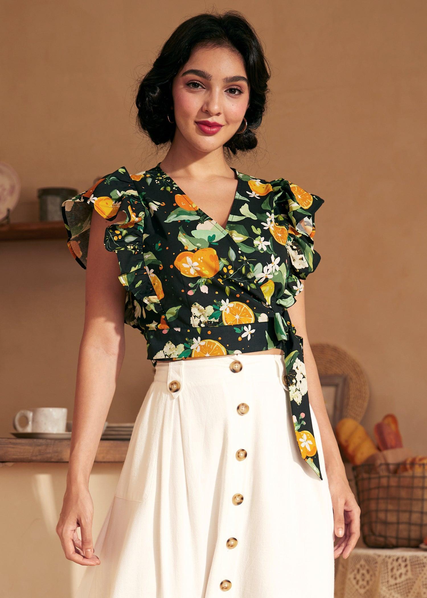 Wrapped in Ruffles Top Product Image