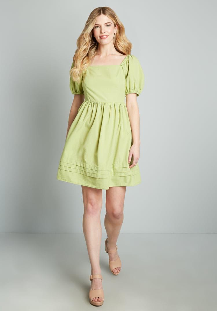 Spring At The Chance Babydoll Dress Product Image