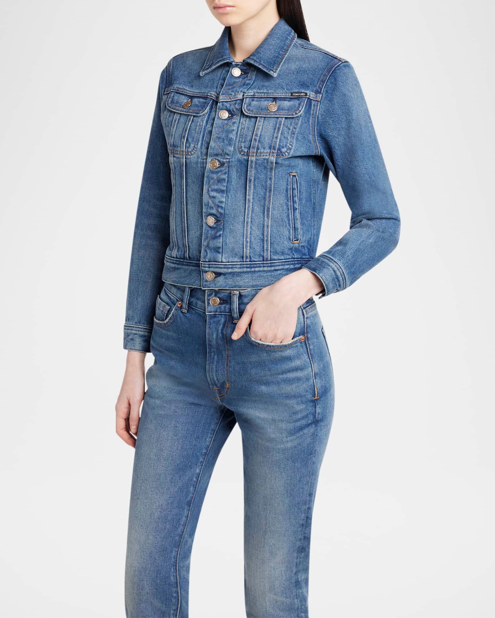 Japanese Stonewashed Denim Jacket Product Image