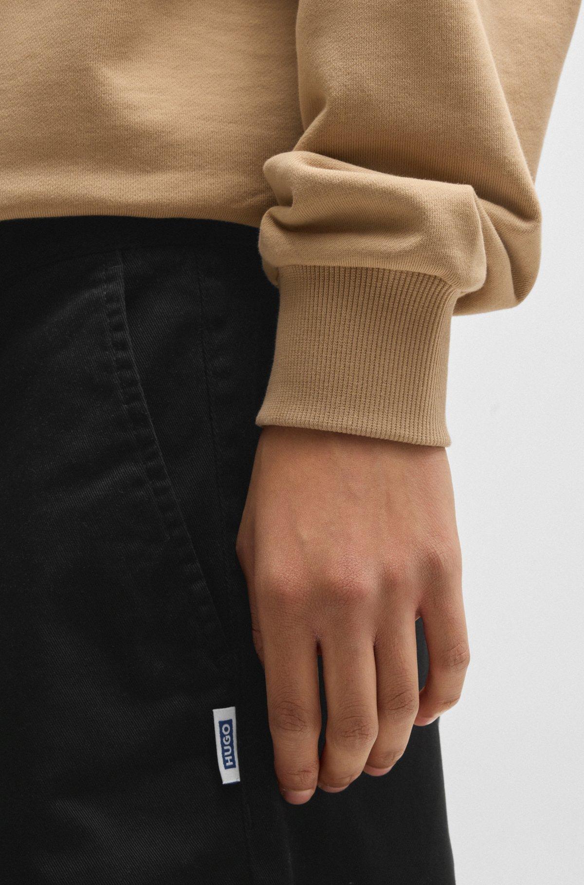 Regular-fit regular-rise shorts in cotton twill Product Image