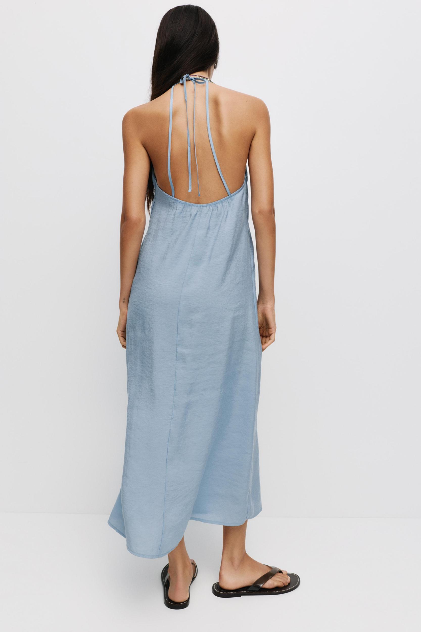 Halter midi dress Product Image