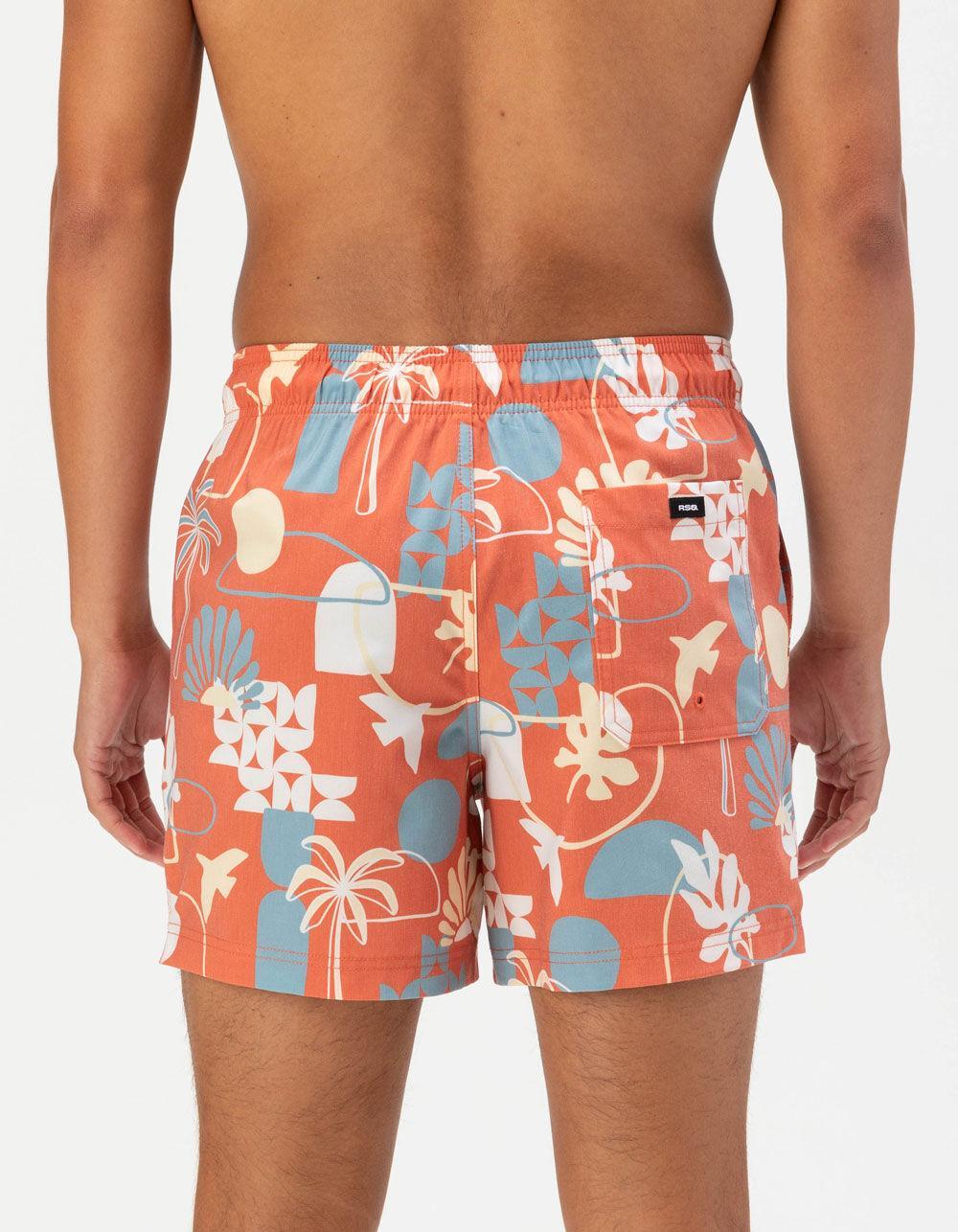 RSQ Mens City Scape Swim Shorts Product Image