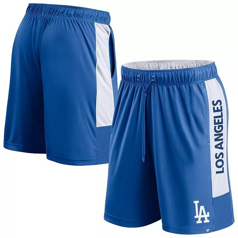 Mens Fanatics Branded Royal Los Angeles Dodgers Win The Match Defender Shorts Product Image