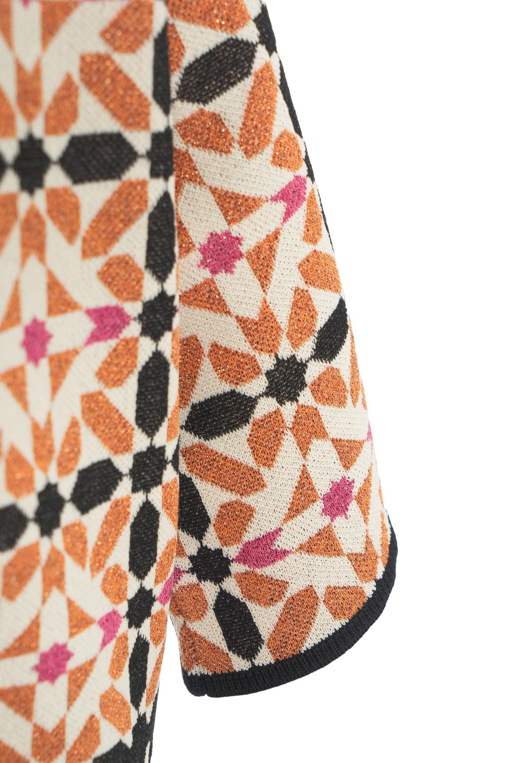 Lurex jacquard blouse Product Image