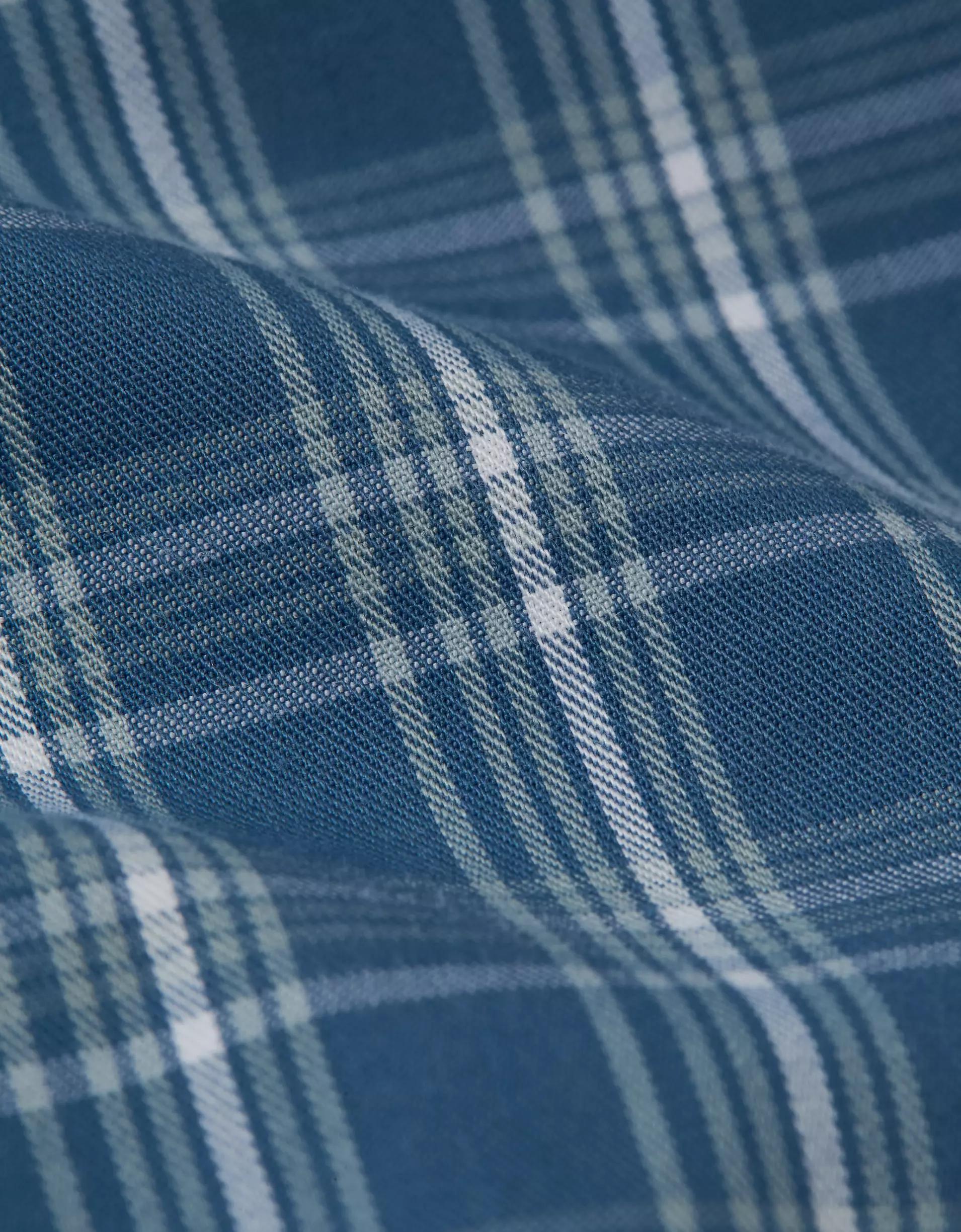 AEO Men's Plaid Poplin Pocket Boxer Short Product Image