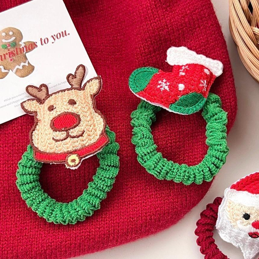 Christmas Knit Hair Tie Product Image