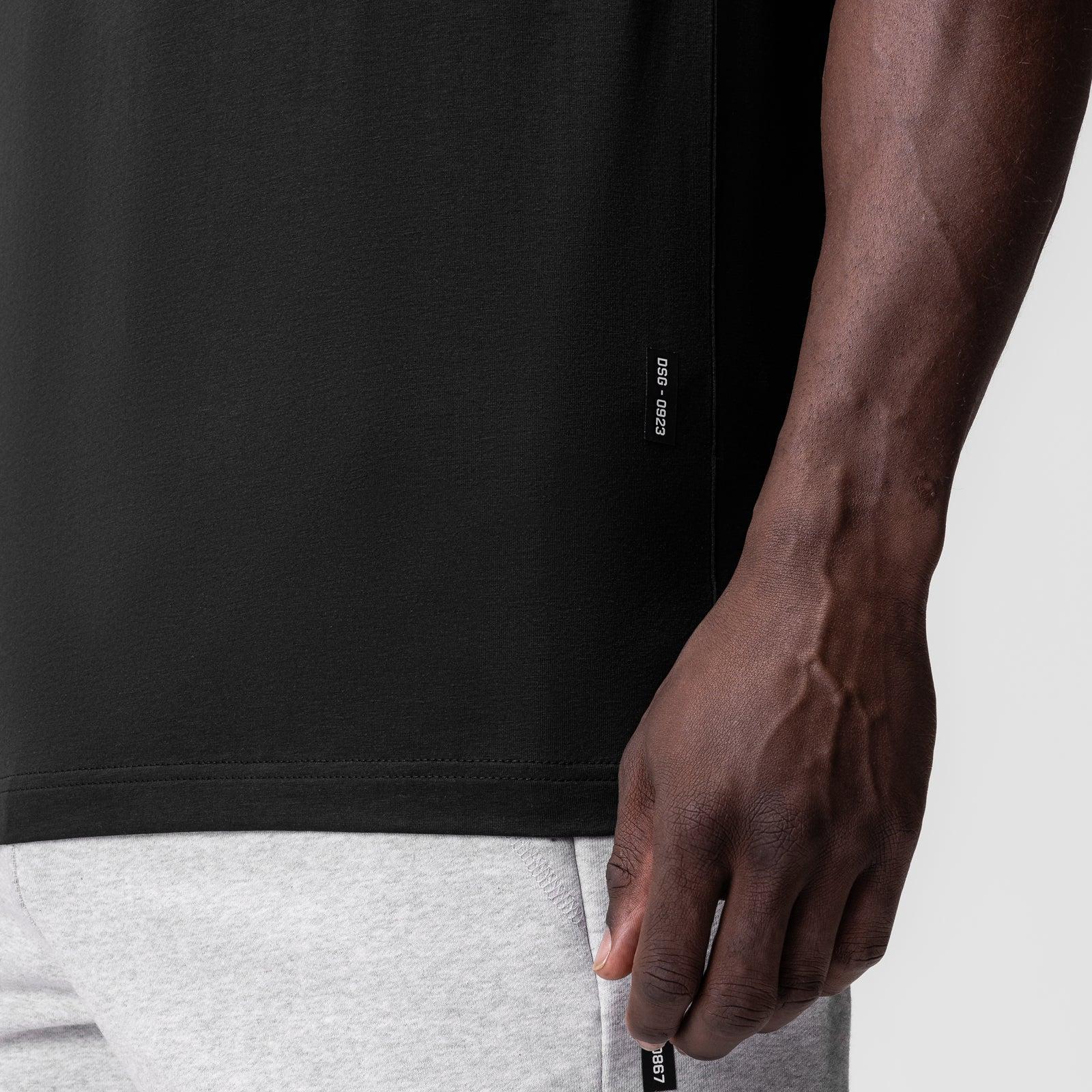 0923. Supima® Essential Tee - Black Product Image