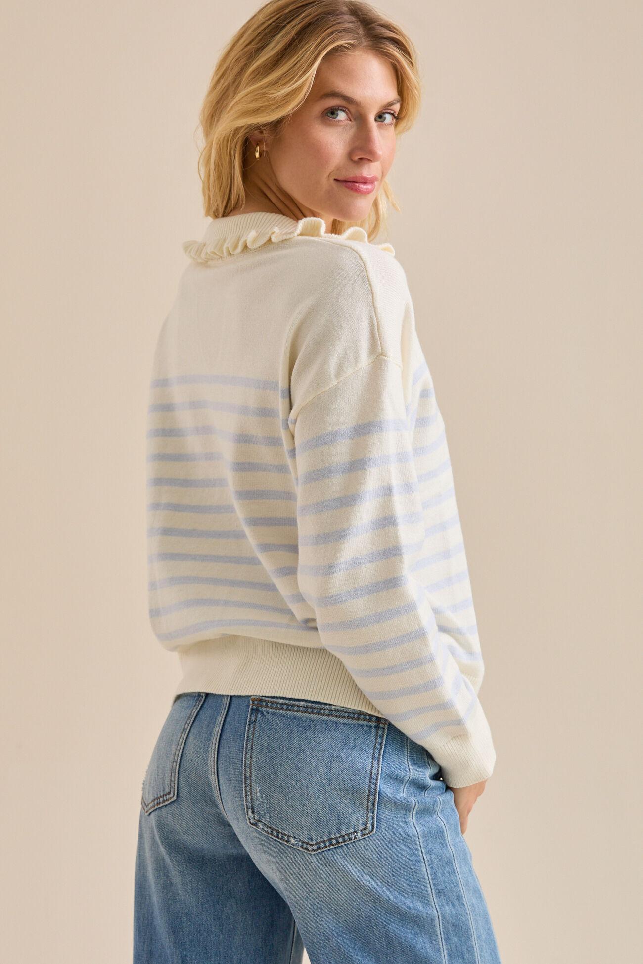 Jace Striped Pullover Product Image