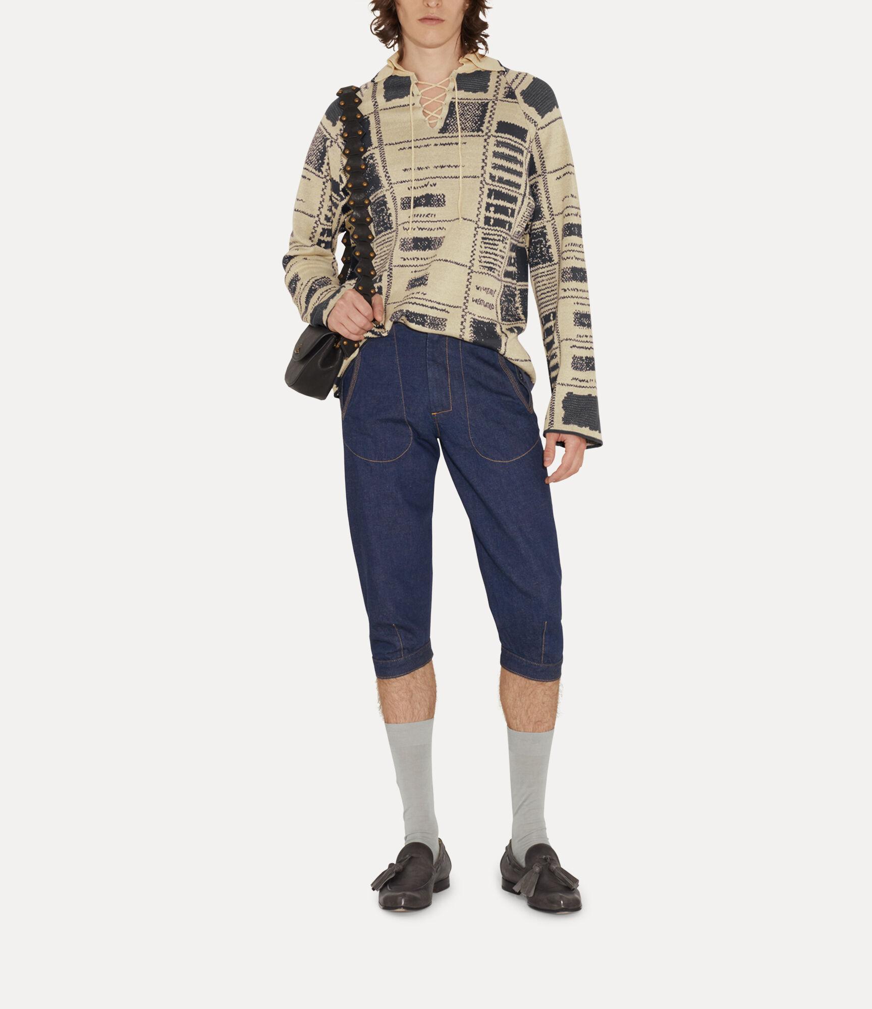 Checked Polo Jumper Product Image