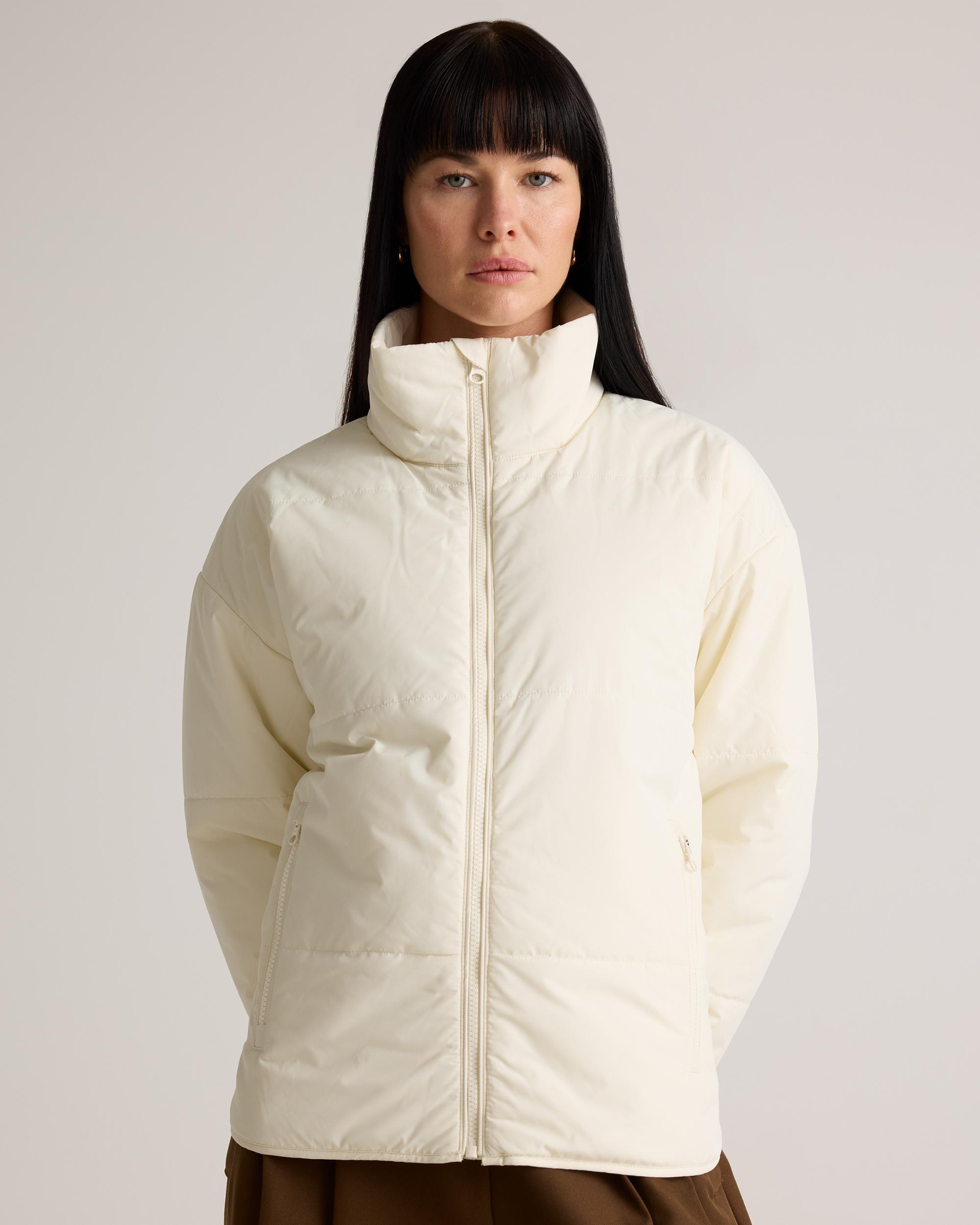 Quince | Women's Featherless Puffer Zip Jacket Recycled Polyester Product Image