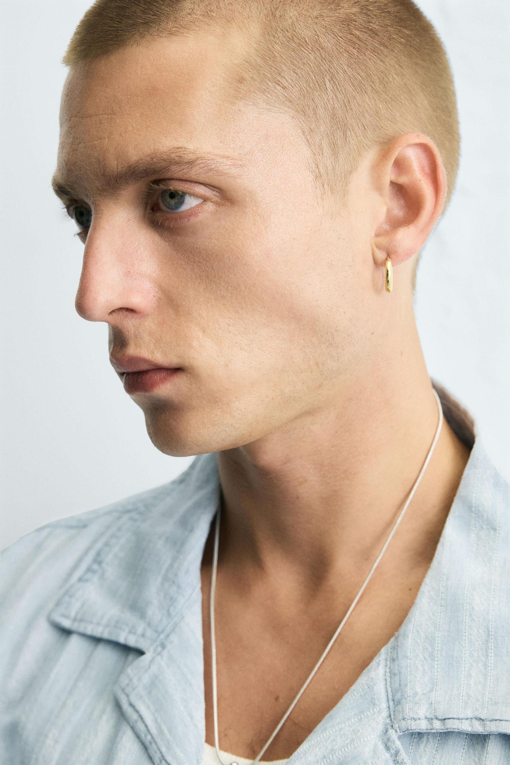 WASHED JACQUARD STRIPED SHIRT Product Image