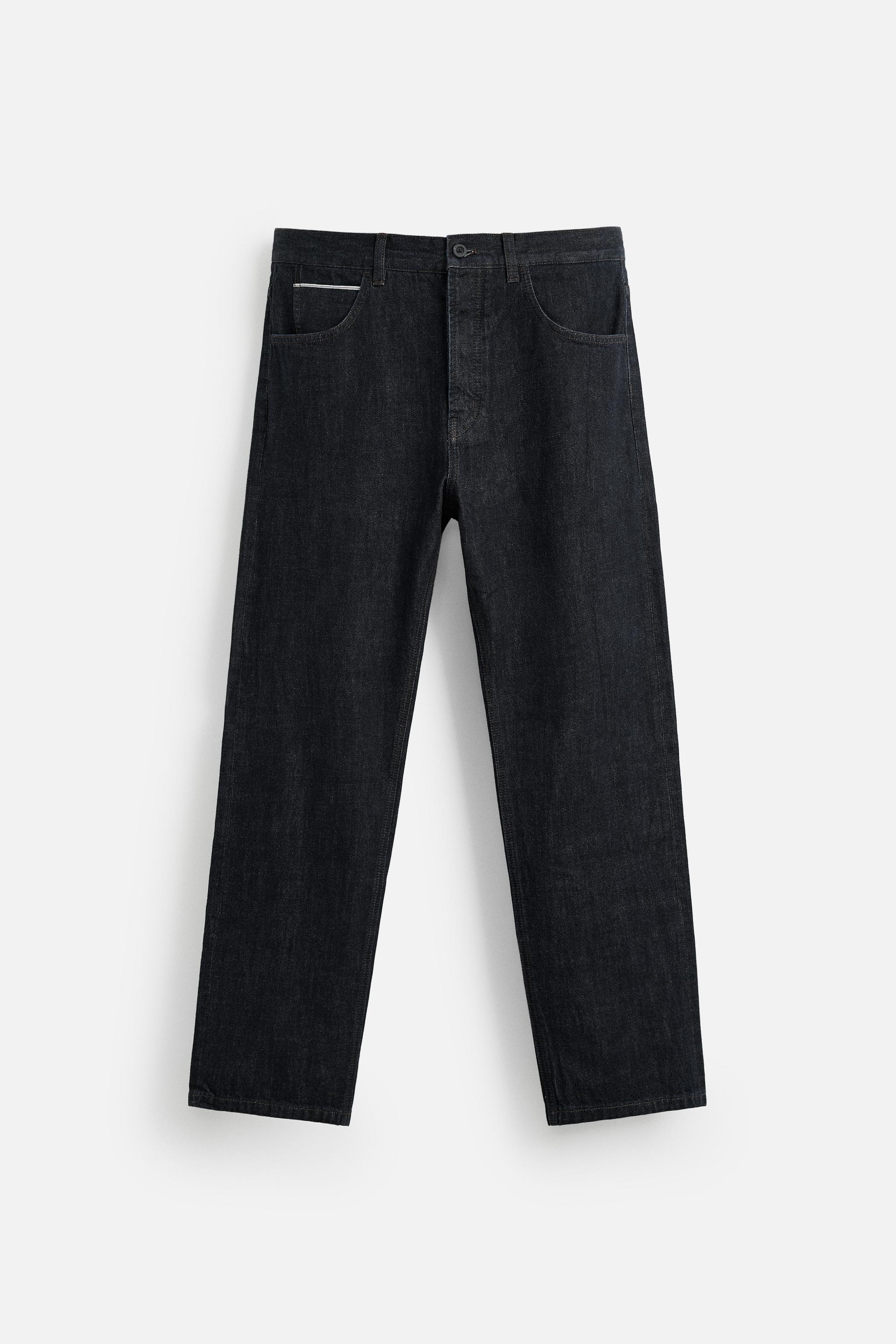 STRAIGHT FIT SELVEDGE JEANS Product Image