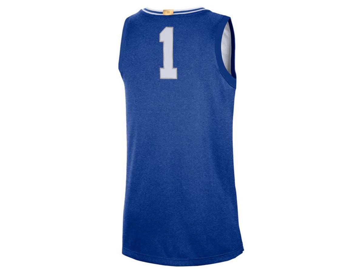 Mens Nike #1 Royal Duke Devils 100th Anniversary Rivalry Limited Basketball Jersey Product Image