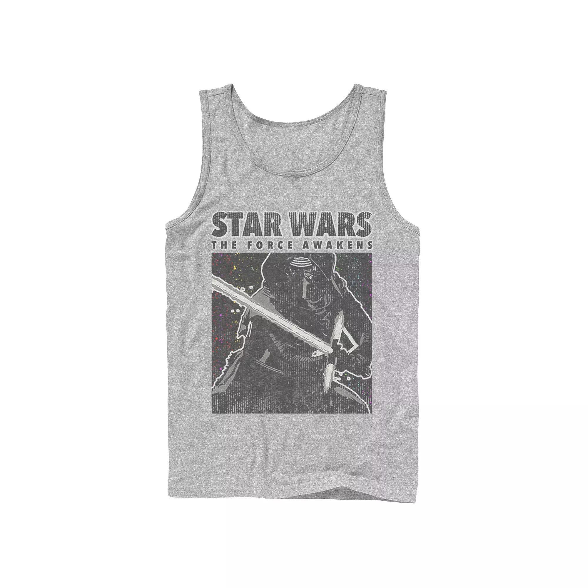 Men's Star Wars Kylo Ren The Force Awakens Poster Tank Top,  Product Image