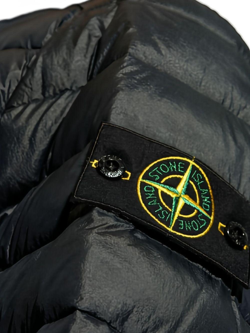 hooded quilted jacket Product Image