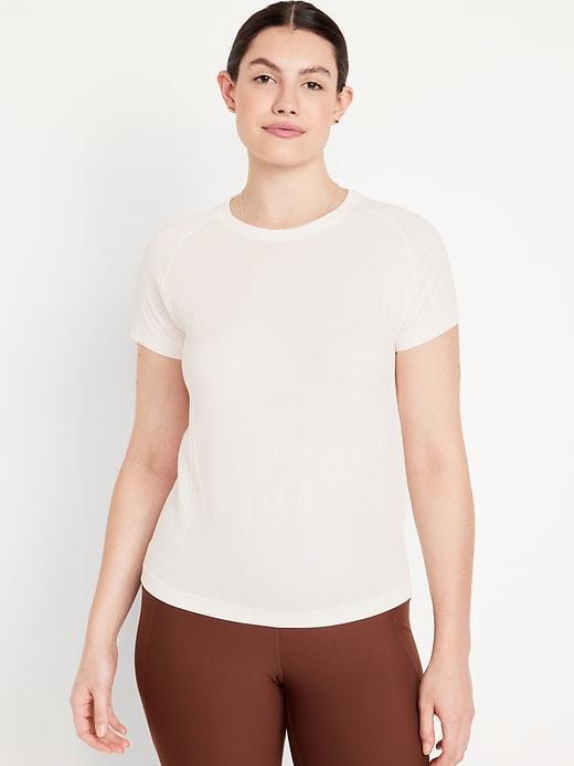 Fitted Seamless T-Shirt Product Image