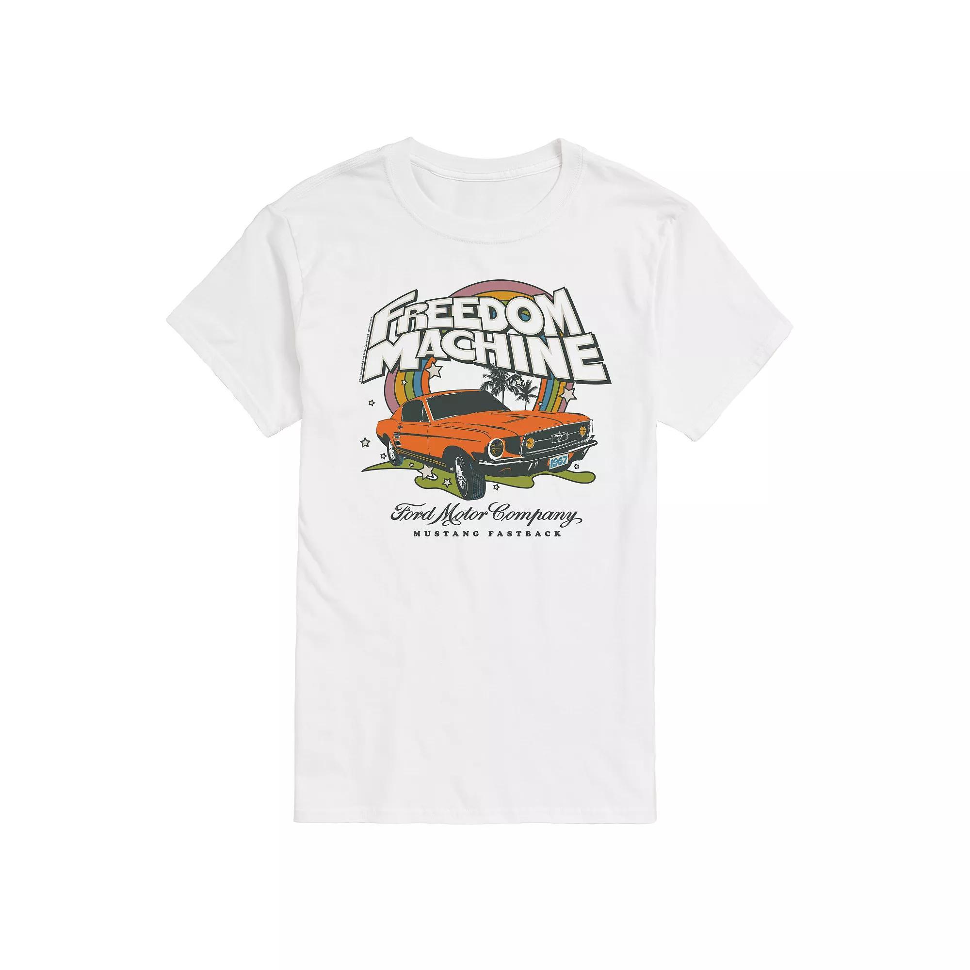 Big & Tall Ford Freedom Machine Retro Graphic Tee, Men's,  Product Image