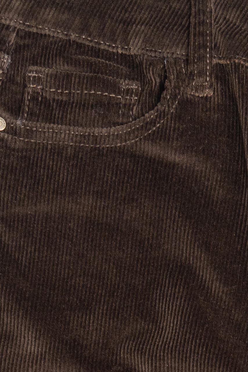 Pocket Applique Corduroy Flares Product Image