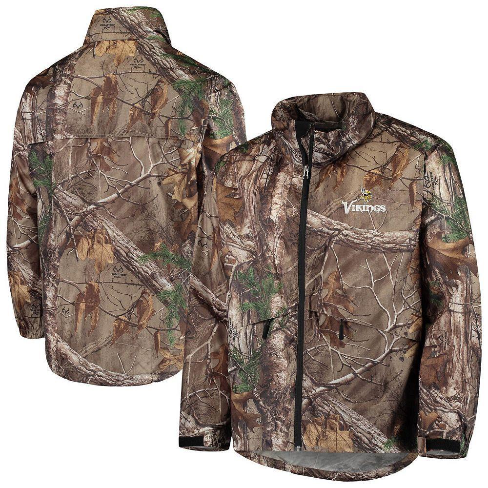 Men's Dunbrooke Realtree Camo Green Bay Packers Circle Sportsman Waterproof Packable Full-Zip Jacket, Size: Large Product Image