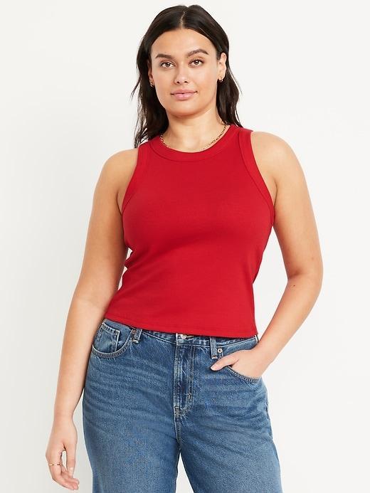 Snug Crop Tank Top Product Image