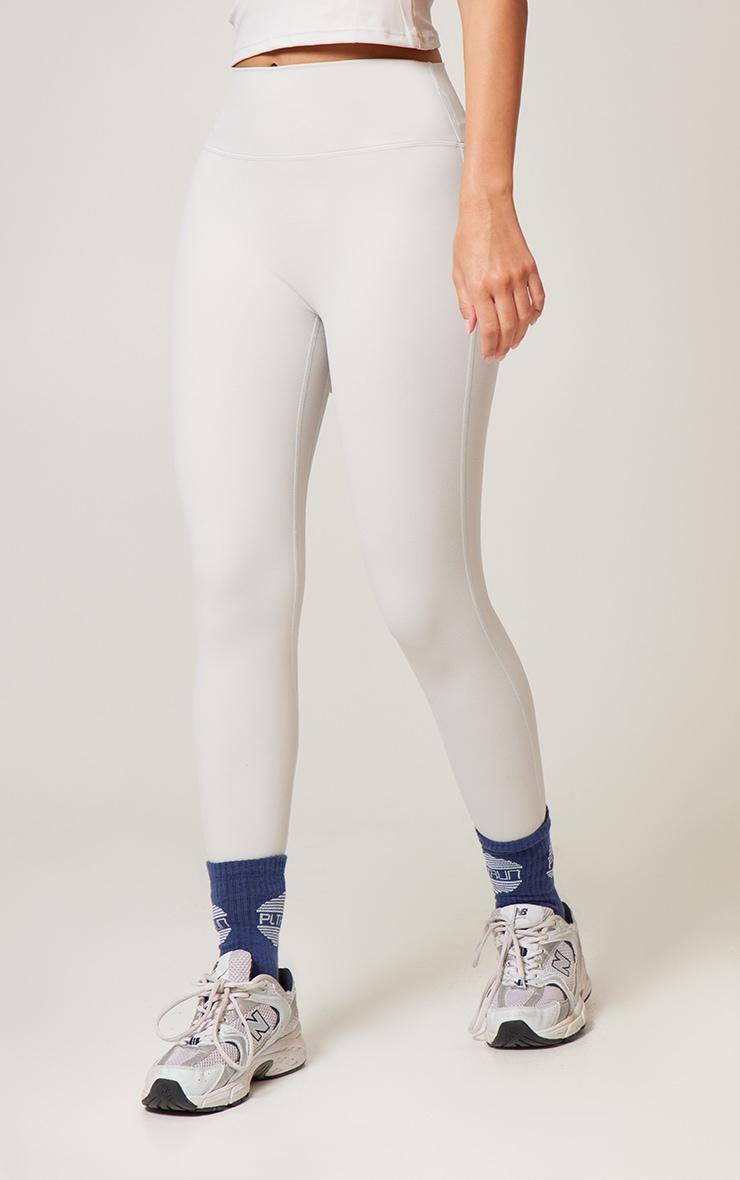 Slate Grey Ultimate Sculpt High Waist Gym Leggings Product Image